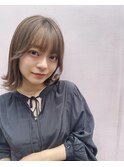 髪質改善＊透明感ダークシルキーベージュ【Zina新宿】 &nbsp;
