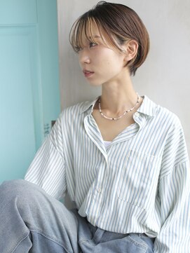 バース(BIRTH) 天神【BIRTH】インナーカラー×モテ耳掛けショート　3