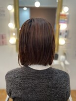 ミヤコウシティ美容室&nbsp;前下がりボブ