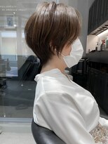 ロンドジェネルーズ 柏(Lond generous)&nbsp;【斉藤航人】チョコレートブラウンショート【白髪染め可】【柏】