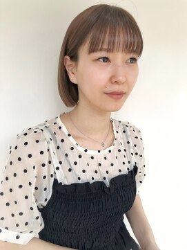 ヴィノバ(benova) 大人可愛いワイドバングボブ【塚口/武庫之荘/伊丹】