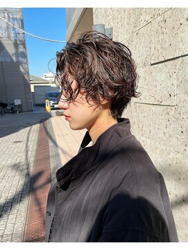 ナループロアボタン(Nalu pu loa BOTAN) 前下がりショート/ショートパーマ/ニュアンスショート