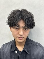 ササ(33) 【センターパート×波巻きツイスパ】