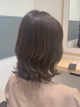 バサ 新所沢店(BASSA) 【スタイル】きりっぱなしボブ☆ふんわりミディアム