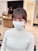 韓国前髪顔周り×美髪前髪強制[横浜/縮毛矯正/前髪縮毛矯正]