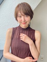 ナツヤ(NATSUYA) 前髪長め大人ひし形ショート20代30代40代表参道