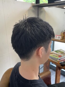 カミケン 方木田店(kamiken.) メンズ刈り上げ×スパイキーショート【カミケン方木田店】