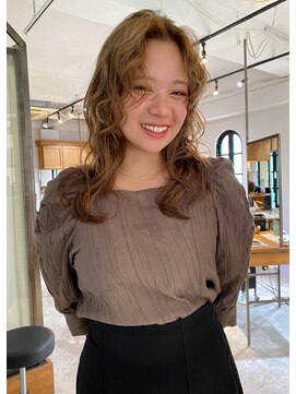 フェリア 緑地公園(FERIA) ＊デジタルパーマ×コテ巻きカール＊