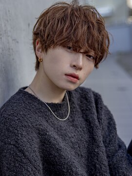 シティ(CITY) 【小久保style】韓国マッシュニュアンスパーマダークアッシュ