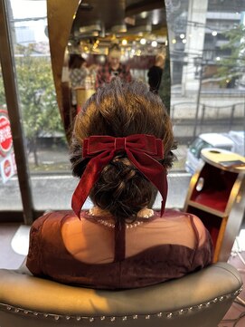 グリッツ (GLITZ) アップスタイル　シニヨン