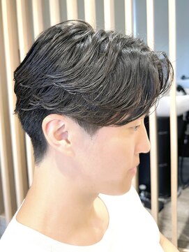 ハレ ヘアサロン(Hale hair salon) 【Hale】ダークアッシュ/ニュアンスパーマNo1293韓国マッシュ