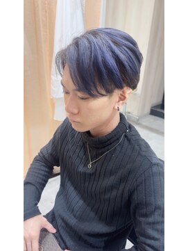 チェレ オレ 新金岡店(Chere ore) メンズカラー・アンブレラカラー・ネイビーカラー・ブリーチ