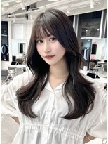 ユーフォリア 渋谷グランデ(Euphoria SHIBUYA GRANDE)&nbsp;くびれ巻き レイヤーカット グレージュカラー 透明感