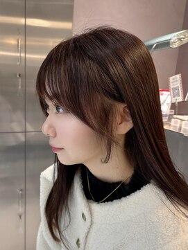 インク バイ アルテフィーチェ 西宮(ink by artefice) 顔まわりカット@20代/30代