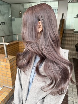 イーラ(era) RENYA☆ラベンダーグレージュ レイヤーカット