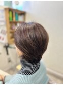 白髪ぼかしハイライト
