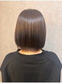 さらっとまとまる　上品なツヤ感ナチュラルボブ　＃2