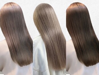 シェル 津山の手店(shel)の写真/話題の髪質改善カラー導入★最旬カラーもshelにお任せ♪《髪質改善/縮毛矯正》