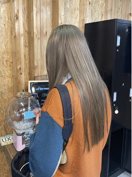 アフターニュース 新潟(afternews) ミルクティーベージュ/ダブルカラー/ケアブリーチ/髪質改善/新潟