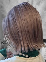 リープス(LEAPS)&nbsp;切りっぱなしボブ×ハイトーン