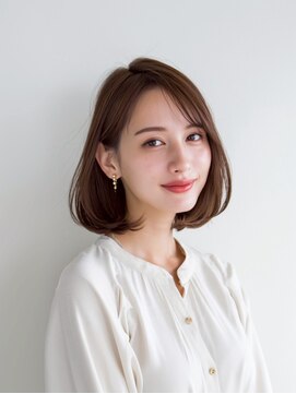 e.m.a プレミアムビューティーサロン 栄駅店(e.m.a PREMIUM BEAUTY SALON) ボブヘア/イメチェン/外ハネボブ/美髪/ワイドバング/髪型