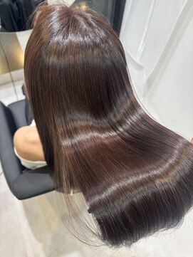 イエナ 難波(IENA) 髪質改善×ブラウンカラー