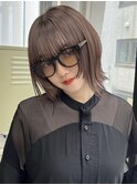 【GEEKS渋谷】ウルフボブ/レイヤーボブ/くびれボブ/秋カラー