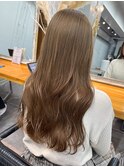 【verda】ブリーチなしダブルカラー　ハニーベージュ