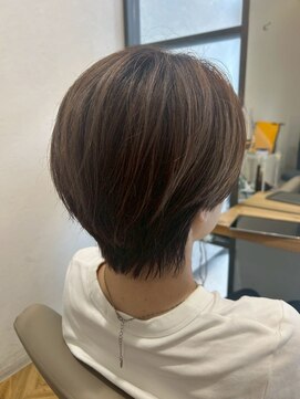 ヘア ルーナ バイ アプリーレ(hair lune by Aprire) 20代30代40代大人可愛いショートカット透明感くびれショート