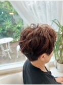 《HAIRZ 》藤井☆白髪ぼかしカラーショート