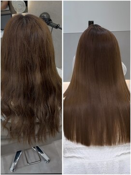 ジーナ 天王寺(Zina) ブリーチ矯正/縮毛矯正/美髪矯正/髪質改善/艶髪