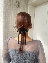 フーバイケンジ(fuu + KENJE)&nbsp;【misa】結婚式ヘア/カチモリアレンジ/お呼ばれアレンジ