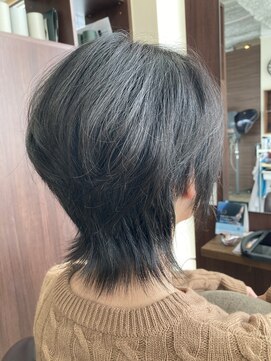 美容室 アンテナ オンワード店(ANTENNA) ショートウルフ