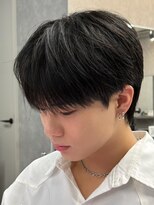 エルマーク メンズパーマ 心斎橋(L-MARK)&nbsp;マッシュヘア/波巻きパーマ/men's/スパイラルパーマ/眉