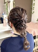 ふわふわ編み下ろし【横浜/ヘアセット/結婚式】