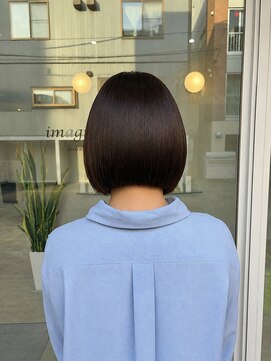 コレル(KORELLE) 透明感ラベンダーグレーボブ