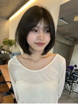 ナループロア ルームー(Nalu pu loa ROOMOO) 結べるレイヤーボブ/ひし形レイヤーボブ/韓国ボブ