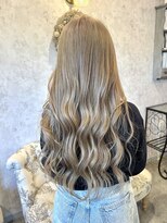 ディーヴァヘアーエズ(DIVA hair Eze) ブリーチあり◎透明感ハイトーンベージュカラー