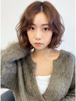 ヘアーブリーズ(hair breeze) 大人ボブパーマ/ブリーチなしカラー/20代30代夏カラーレイヤー