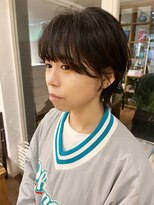 ナックアベノ(knack abeno)&nbsp;黒髪ナチュラルマッシュショート【天王寺駅】