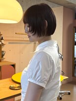 マルソー&nbsp;岡山ボブカラー髪質改善トリートメントショート