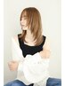 【カラー同時施術◎】カット+カラー+髪質改善ストレートTR ￥21500