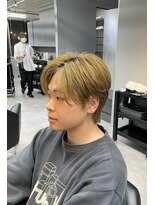 ミーク(meak)&nbsp;刈り上げないメンズセンターパート