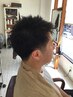 【メンズ限定】カット+パーマシャンプー付き
