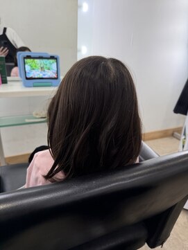 クーペ 熊本店(COUPE) 子供　小学生　髪質改善ストレート　髪質改善　美髪矯正　癖毛