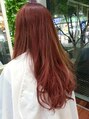 アクシス 栄ガスビル店(`AXIS)&nbsp;ベースピンクカラーに濃い目のピンクローライトをプラス！