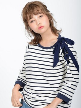 アース オーセンティック 新浦安店(EARTH Authentic) ネジネジハーフアップ【EARTH新浦安店】