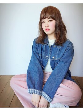 ザ ラボ アングゥ(The Labo ungu) シフォンベージュ×ミディアム