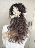 ハーフアップ(ヘアセット専門店Achieve m+)