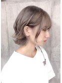 【MIRAC町田店河原崎】ミルクティーグレージュカラー